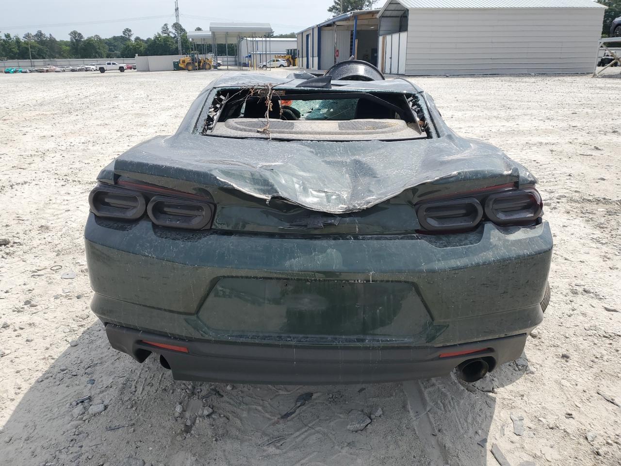 2020 Chevrolet Camaro Lt Green vin: 1G1FD1RS2L0111073 Damage: Deck Lid, Severe Damage, Replacement Required