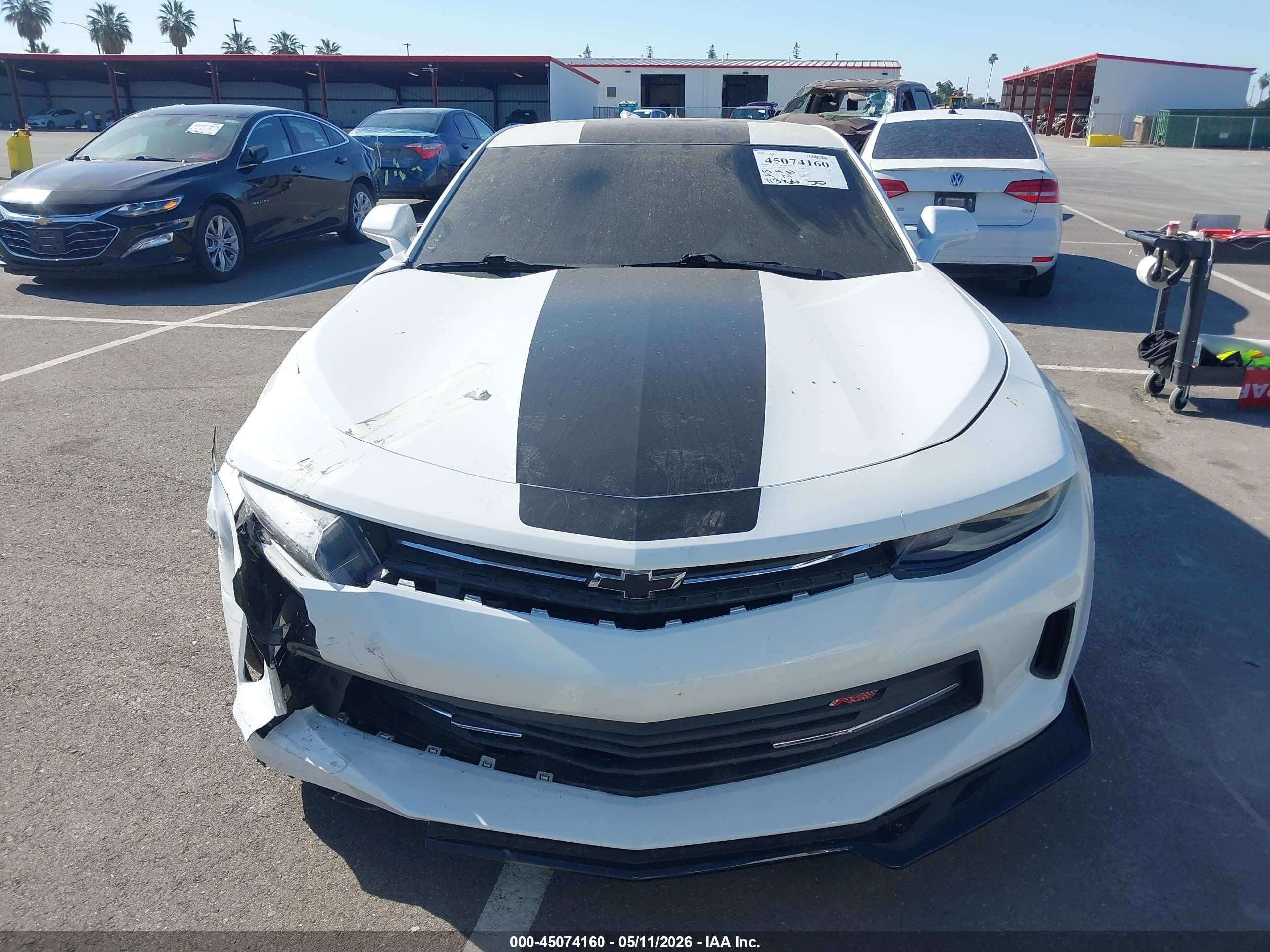 2016 Chevrolet Camaro 2lt White vin: 1G1FD1RS6G0150142