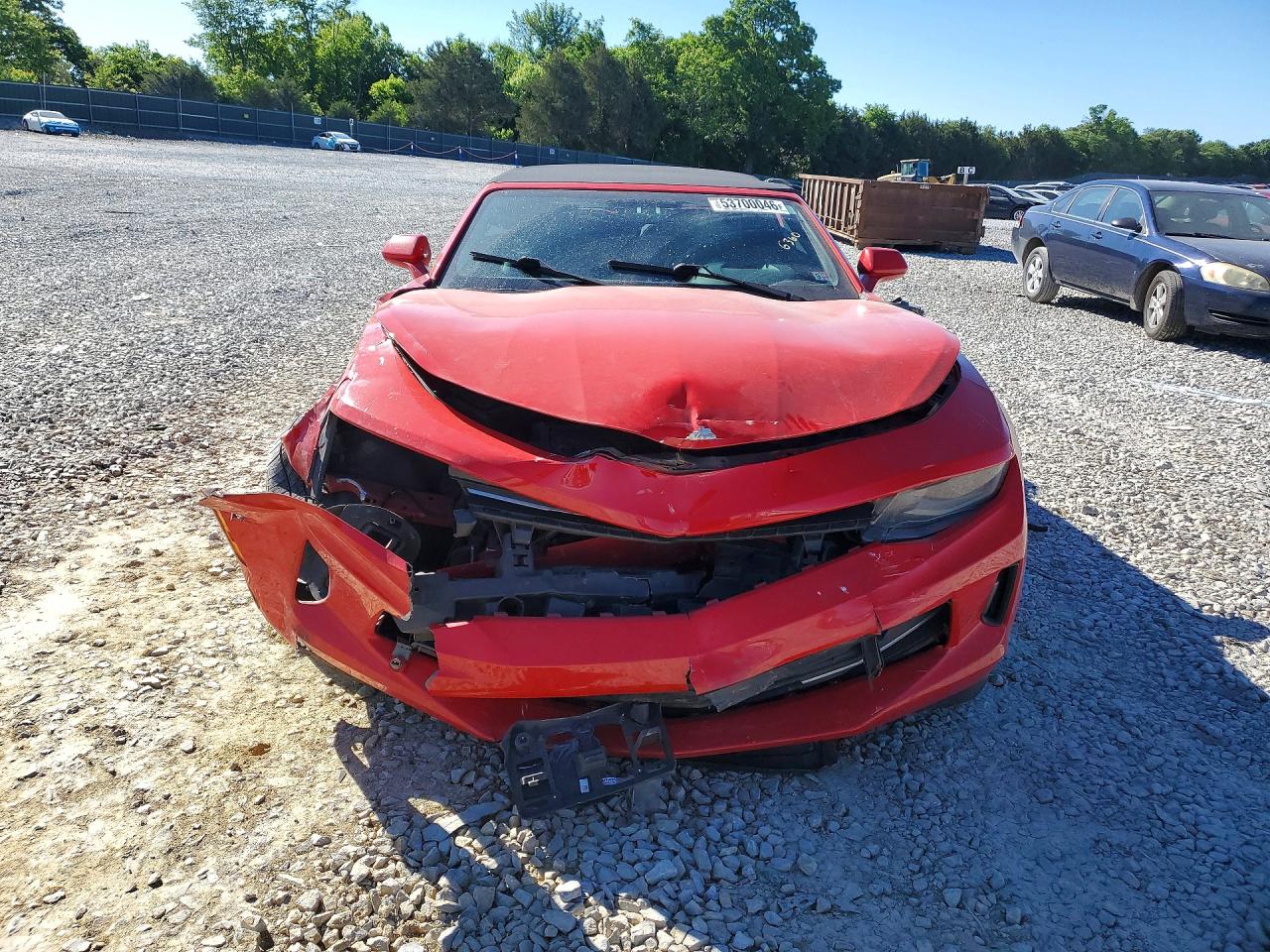 2017 Chevrolet Camaro Lt Красный vin: 1G1FD3DS1H0125976