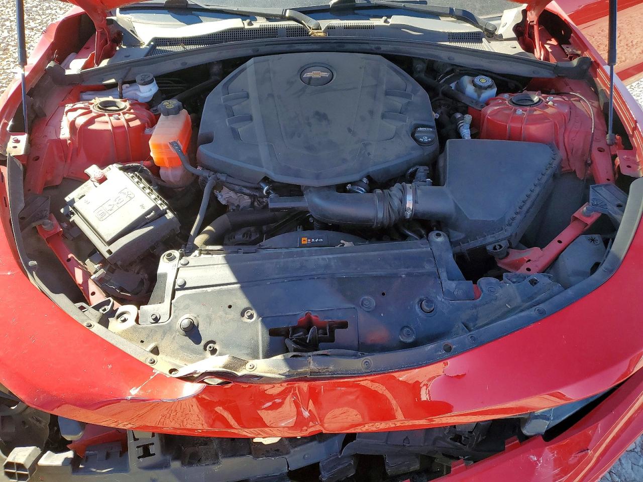 2017 Chevrolet Camaro Lt Красный vin: 1G1FD3DS1H0125976