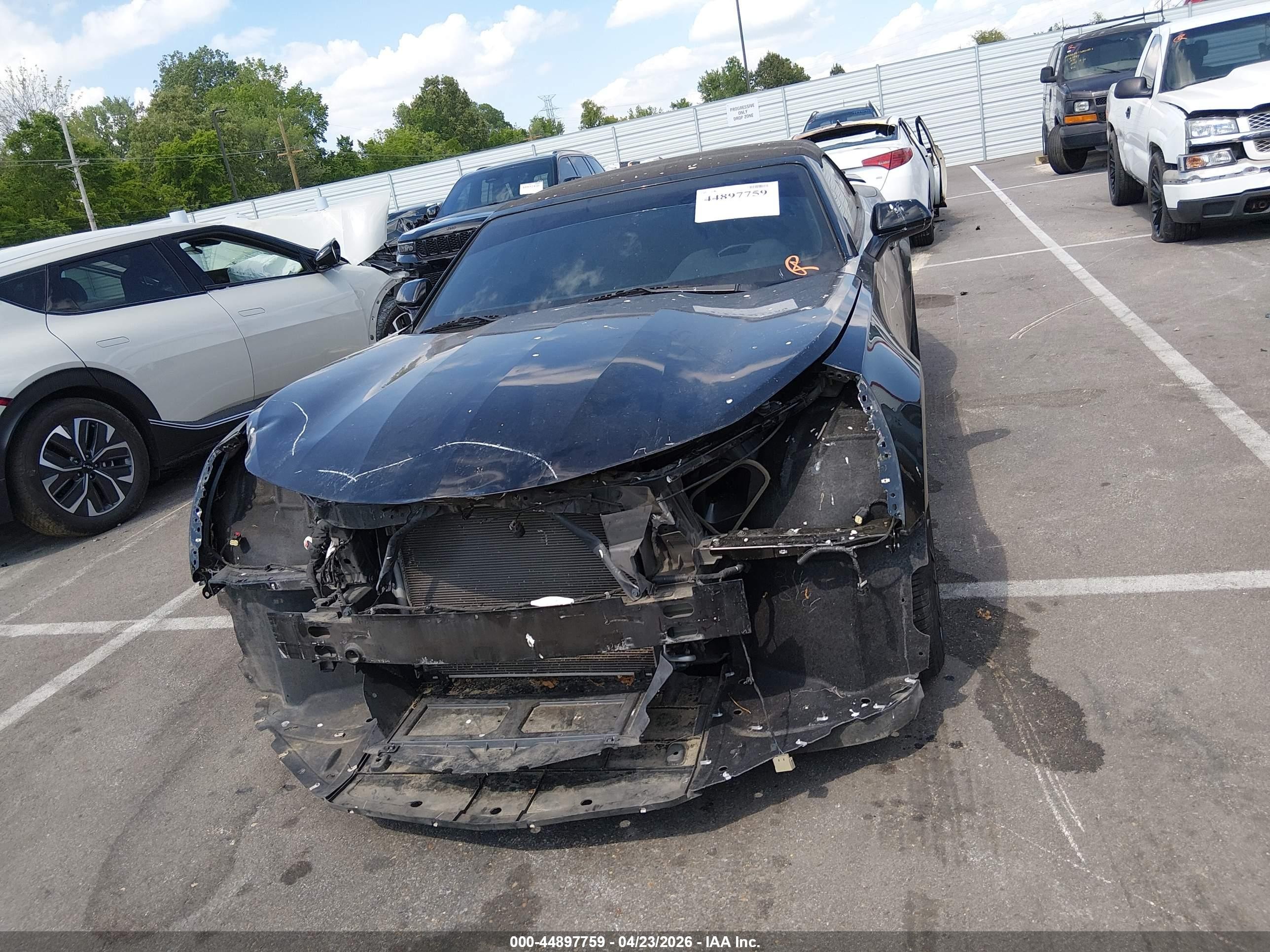 2016 Chevrolet Camaro 2lt Black vin: 1G1FD3DS5G0159689