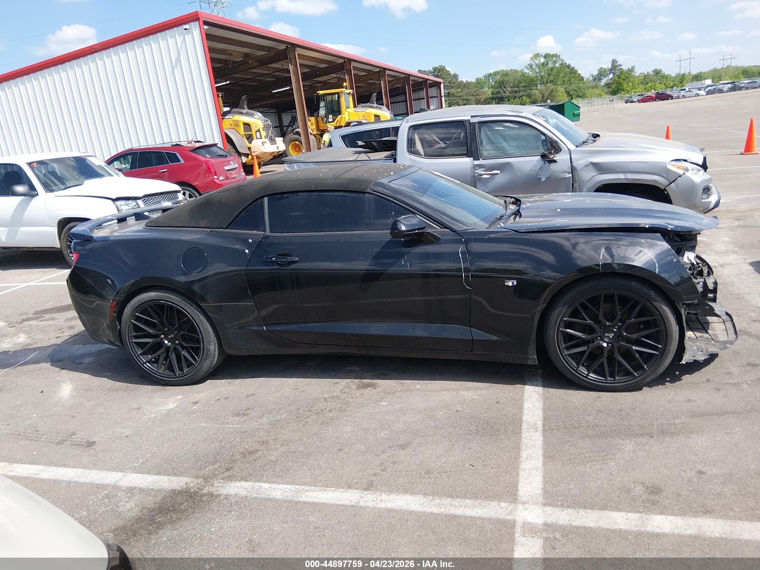 2016 Chevrolet Camaro 2lt Black vin: 1G1FD3DS5G0159689