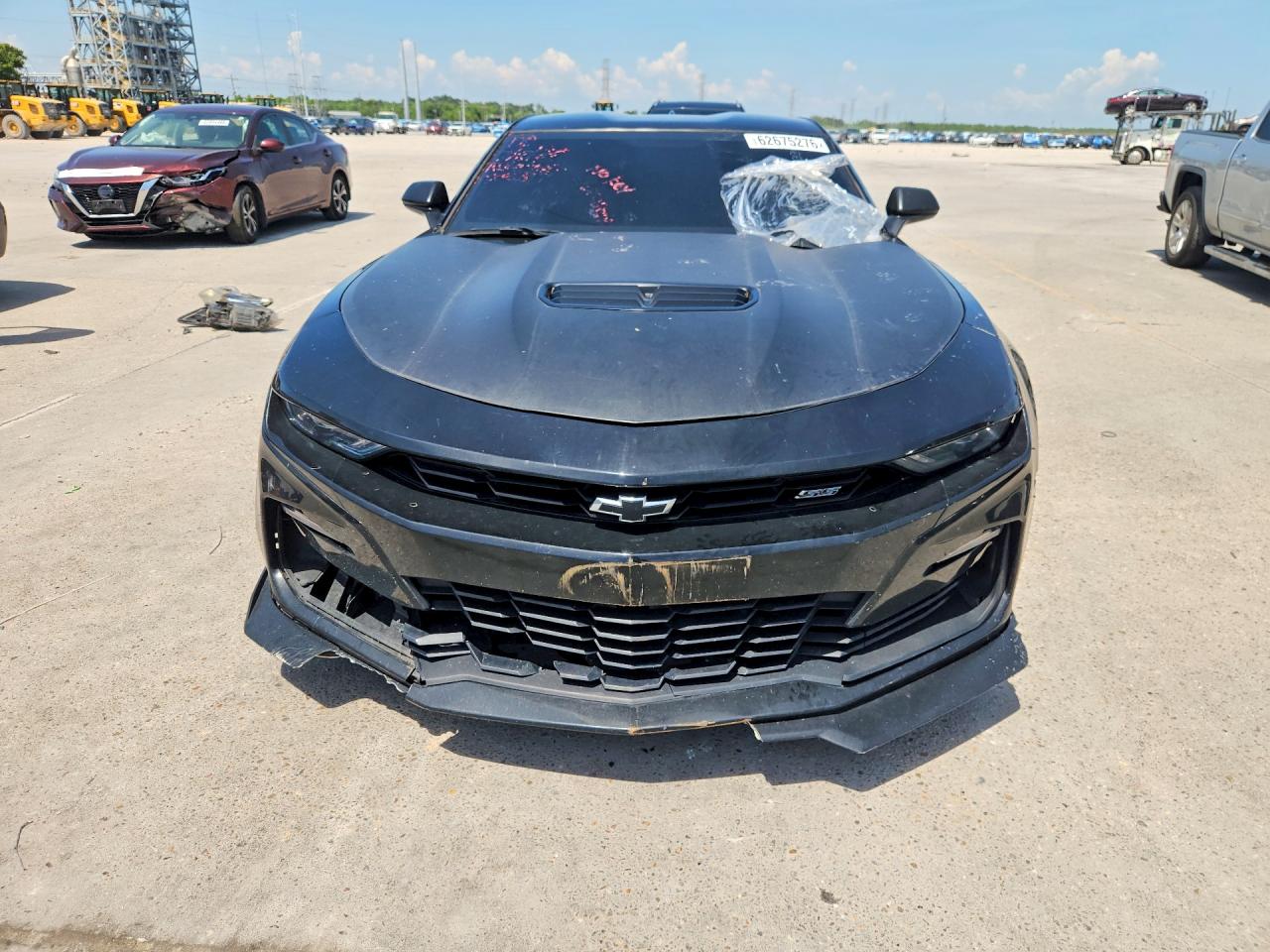 2022 Chevrolet Camaro Lt1 Black vin: 1G1FE1R73N0103317