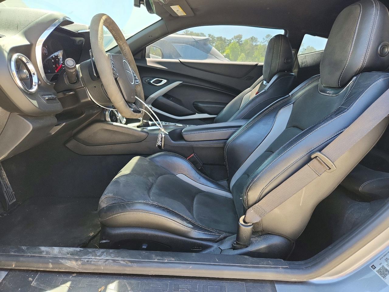 2019 Chevrolet Camaro Ss Gray vin: 1G1FE1R74K0148150