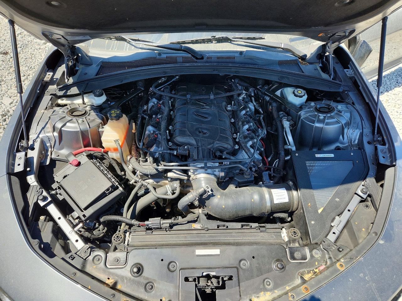 2019 Chevrolet Camaro Ss Gray vin: 1G1FE1R74K0148150