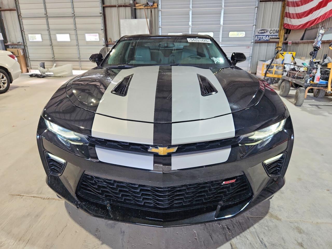2016 Chevrolet Camaro Ss Black vin: 1G1FF1R70G0154595