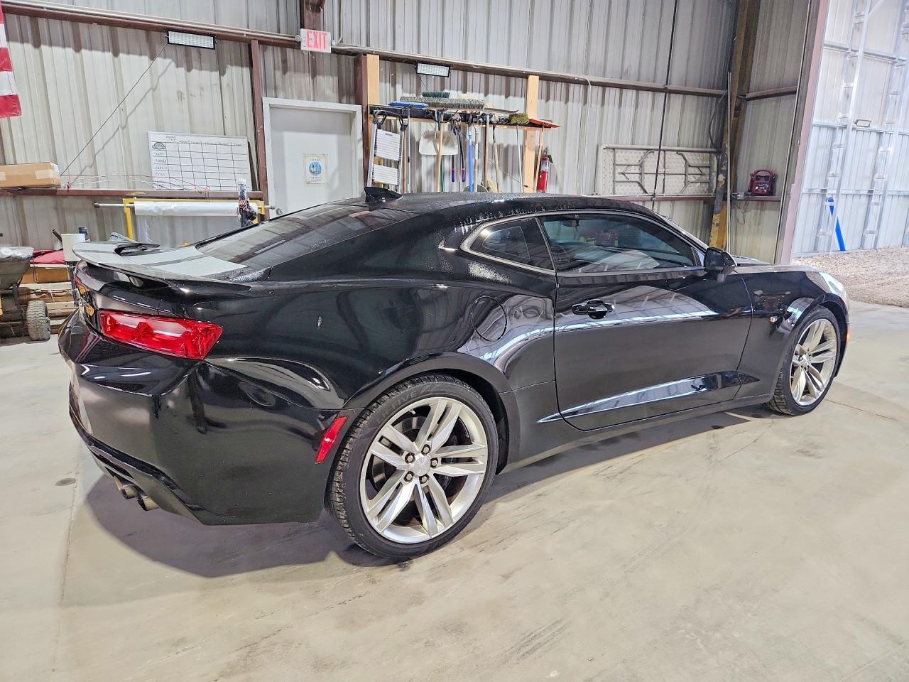 2016 Chevrolet Camaro Ss Black vin: 1G1FF1R70G0154595
