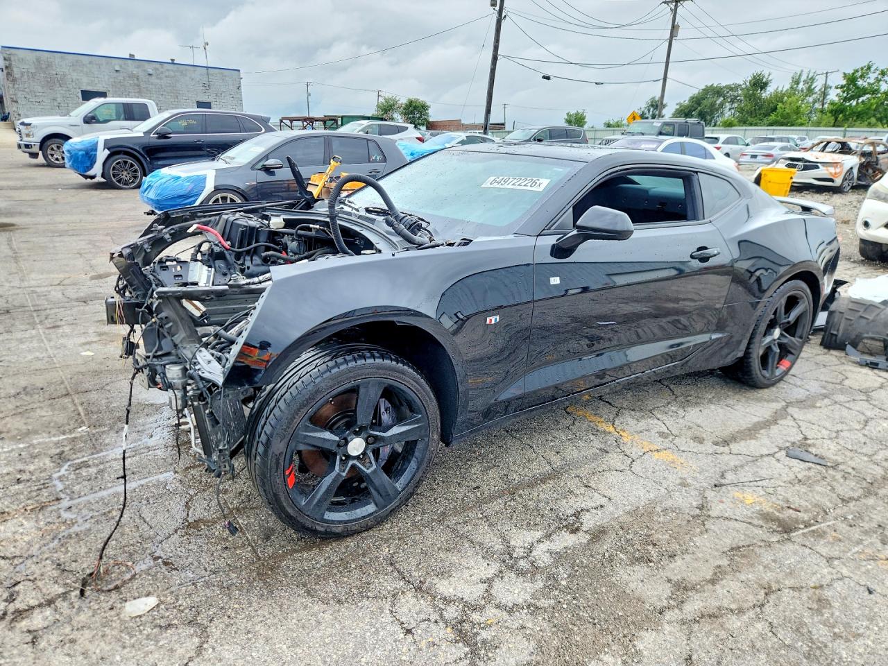 2017 Chevrolet Camaro Ss Черный vin: 1G1FF1R70H0185749