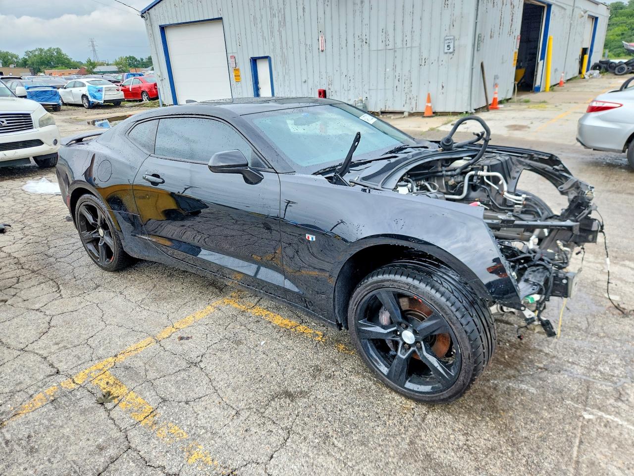 2017 Chevrolet Camaro Ss Черный vin: 1G1FF1R70H0185749