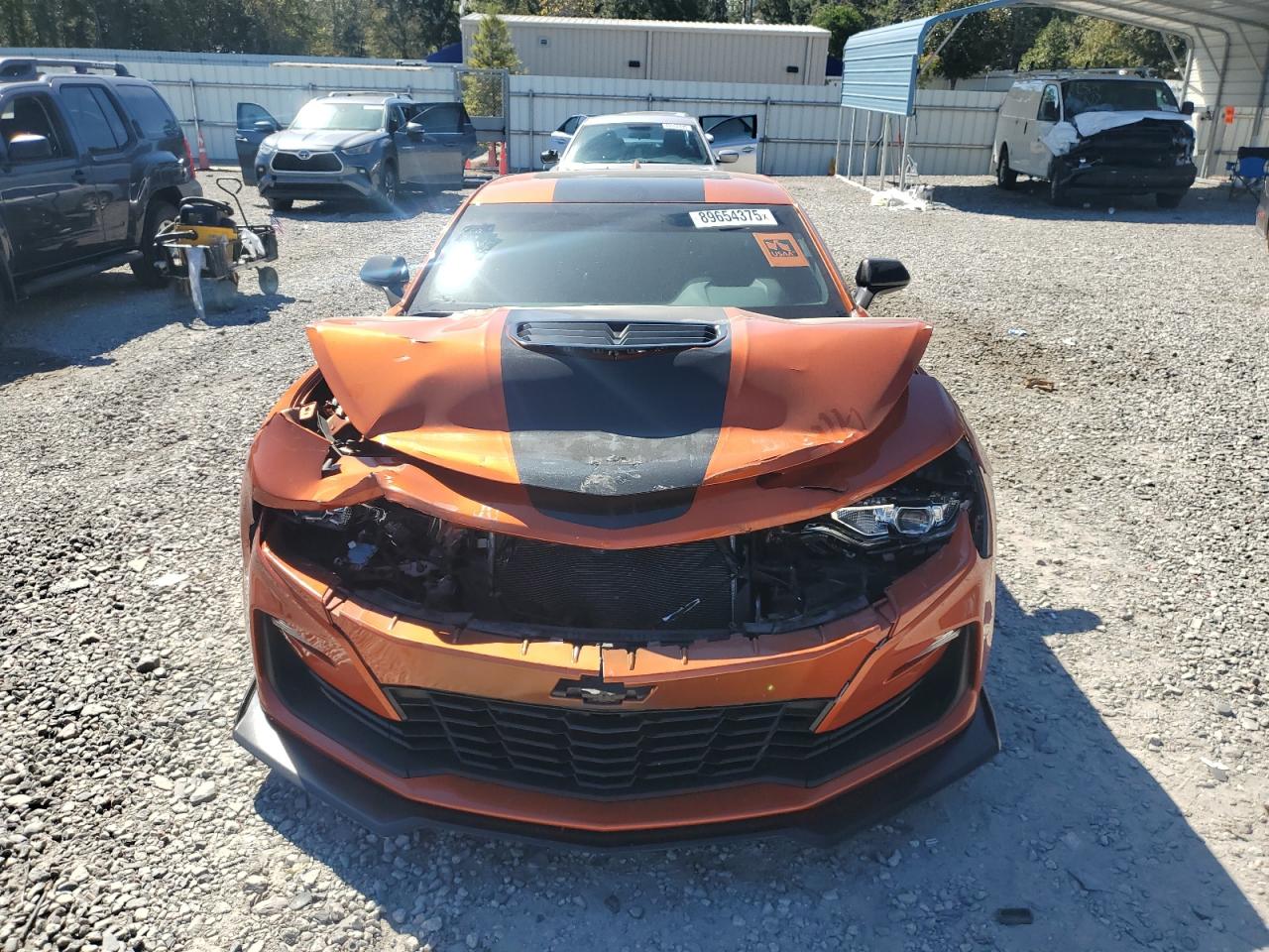 2022 Chevrolet Camaro Lt1 Orange vin: 1G1FF1R72N0104410