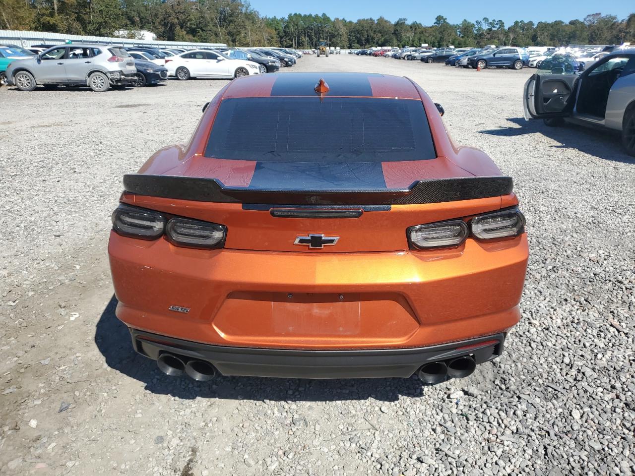 2022 Chevrolet Camaro Lt1 Orange vin: 1G1FF1R72N0104410