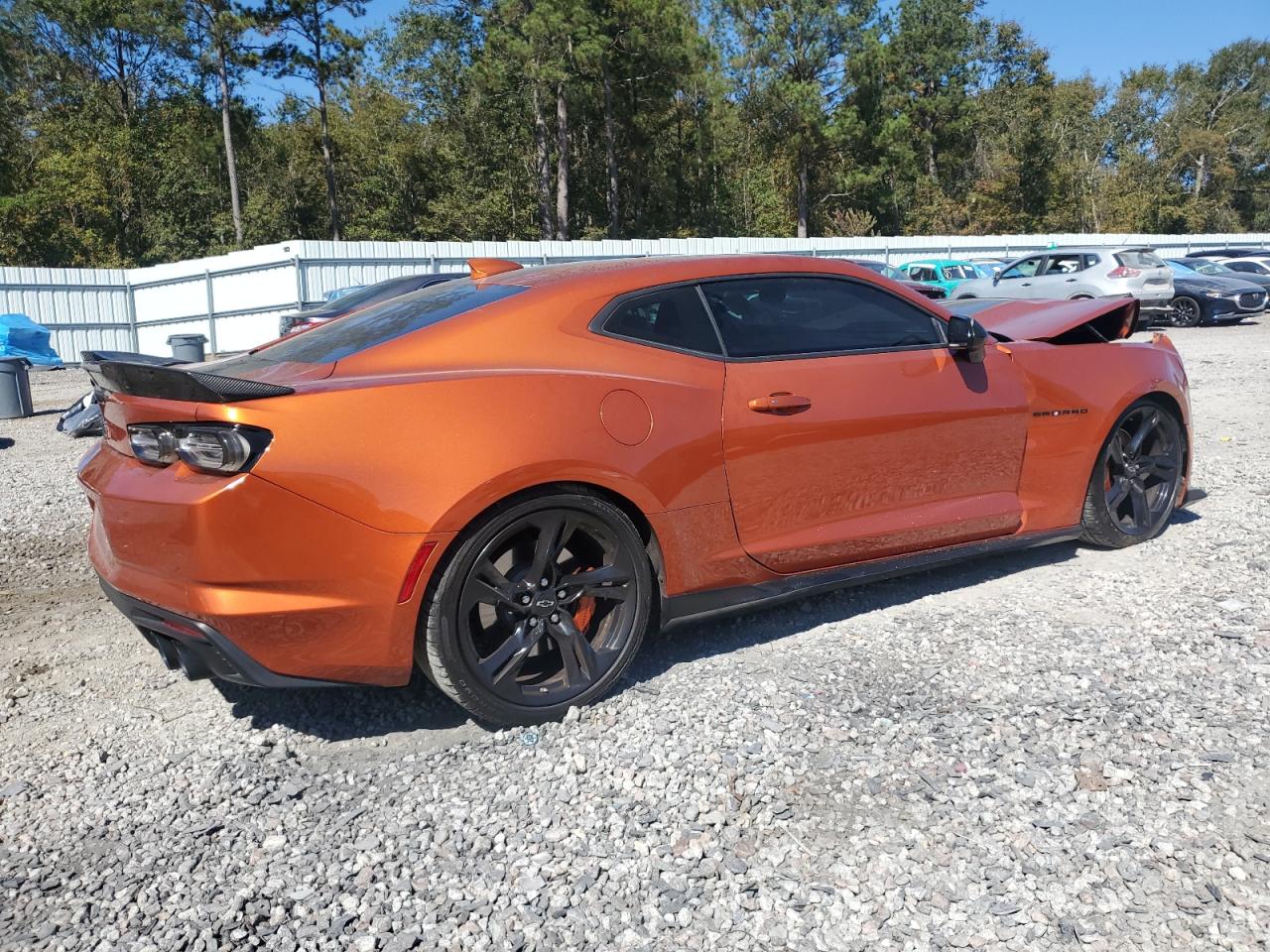 2022 Chevrolet Camaro Lt1 Orange vin: 1G1FF1R72N0104410
