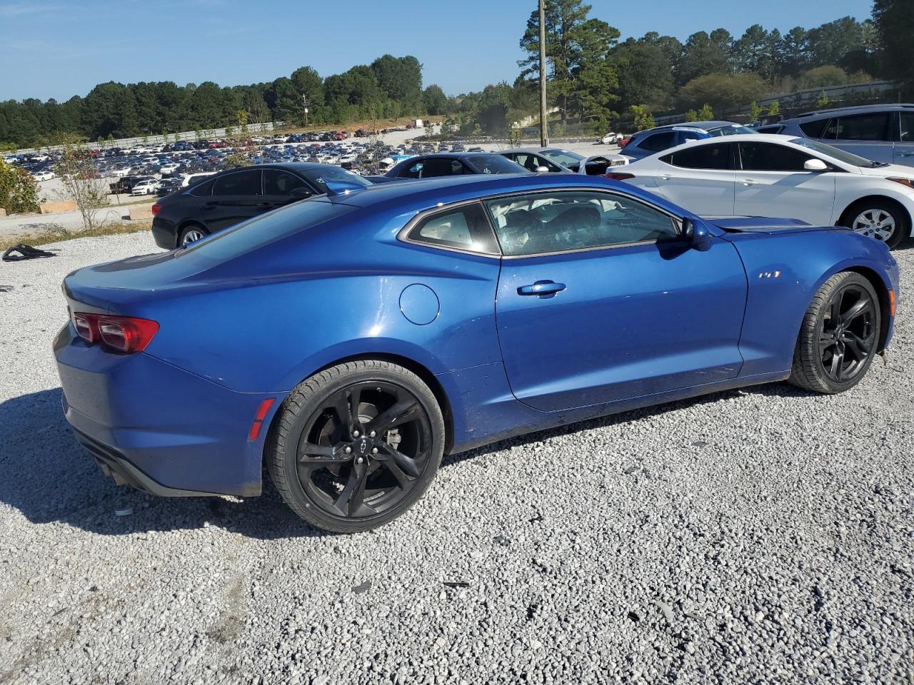 2024 Chevrolet Camaro Lt1 Blue vin: 1G1FF1R73R0115132