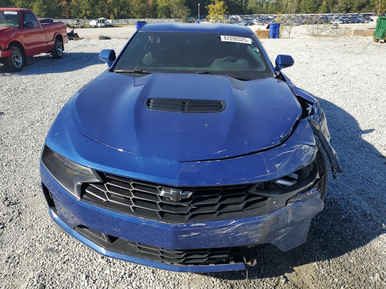 2024 Chevrolet Camaro Lt1 Blue vin: 1G1FF1R73R0115132