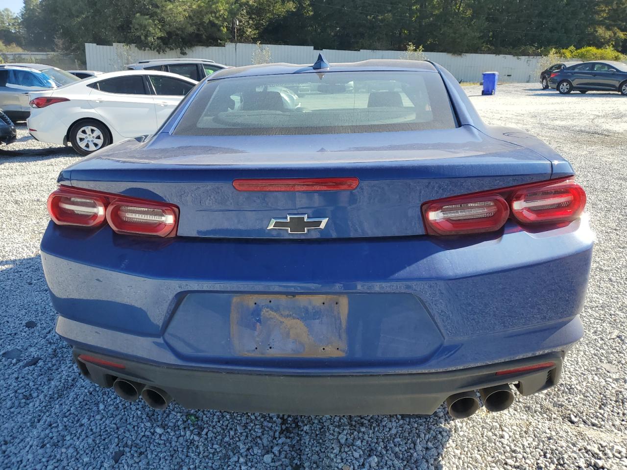 2024 Chevrolet Camaro Lt1 Blue vin: 1G1FF1R73R0115132