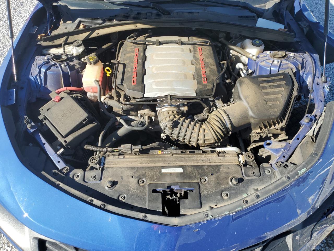 2024 Chevrolet Camaro Lt1 Blue vin: 1G1FF1R73R0115132