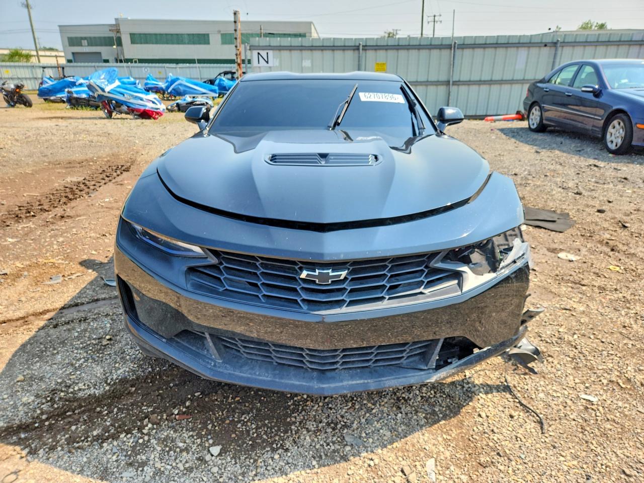 2022 Chevrolet Camaro Lt1 Black vin: 1G1FF1R74N0134931