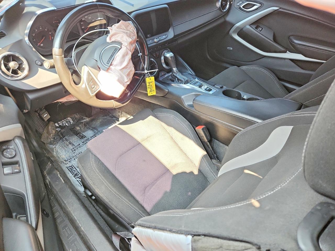 2022 Chevrolet Camaro Lt1 Black vin: 1G1FF1R74N0134931