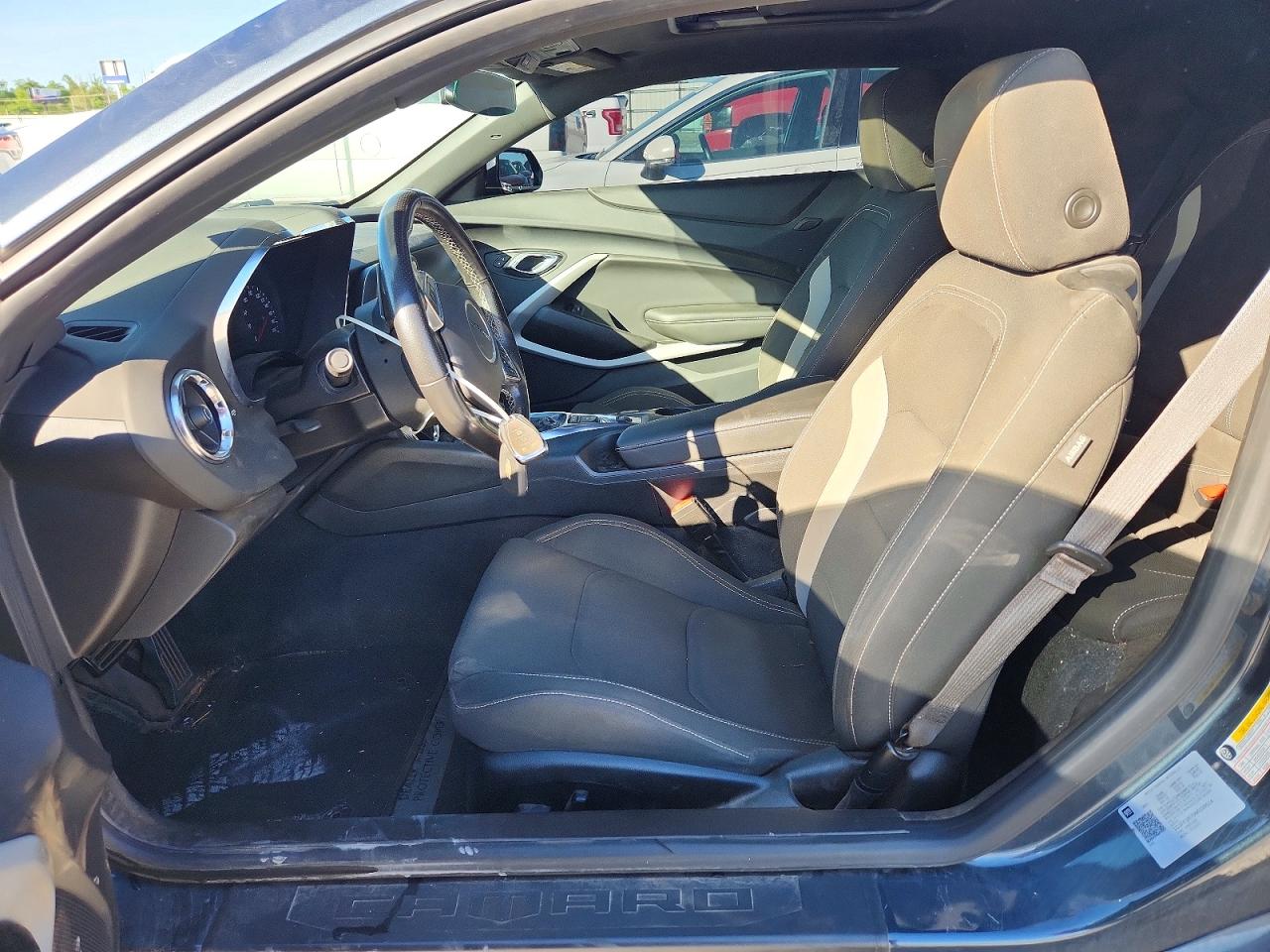 2022 Chevrolet Camaro Lt1 Gray vin: 1G1FF1R75N0100514