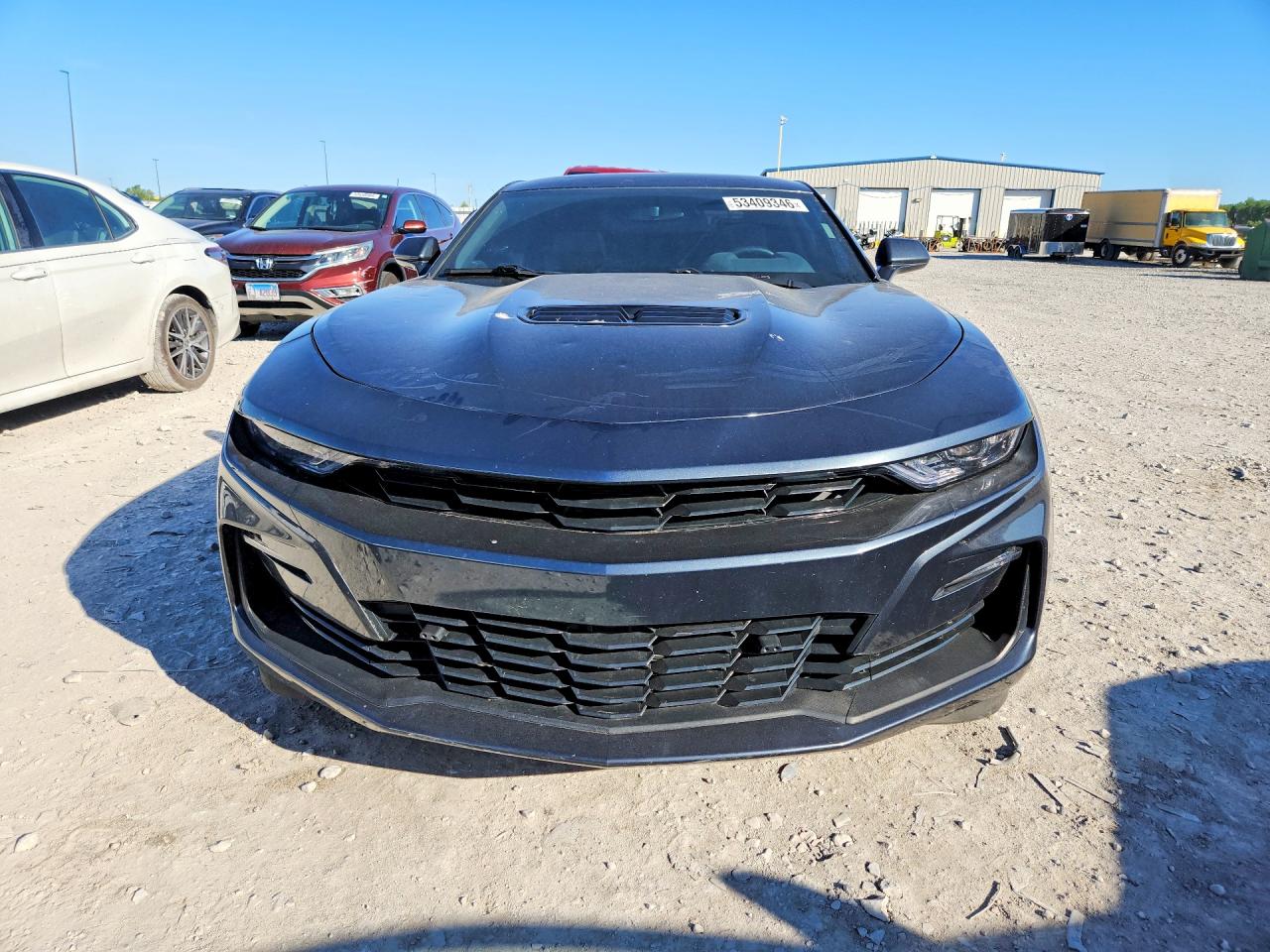 2022 Chevrolet Camaro Lt1 Gray vin: 1G1FF1R75N0100514