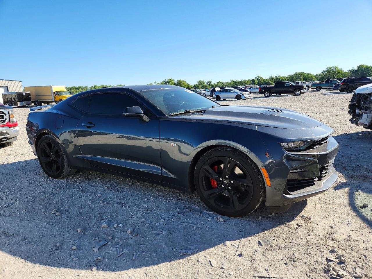 2022 Chevrolet Camaro Lt1 Gray vin: 1G1FF1R75N0100514