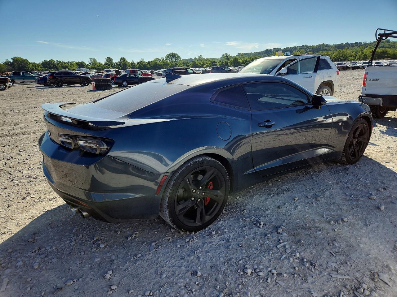 2022 Chevrolet Camaro Lt1 Gray vin: 1G1FF1R75N0100514