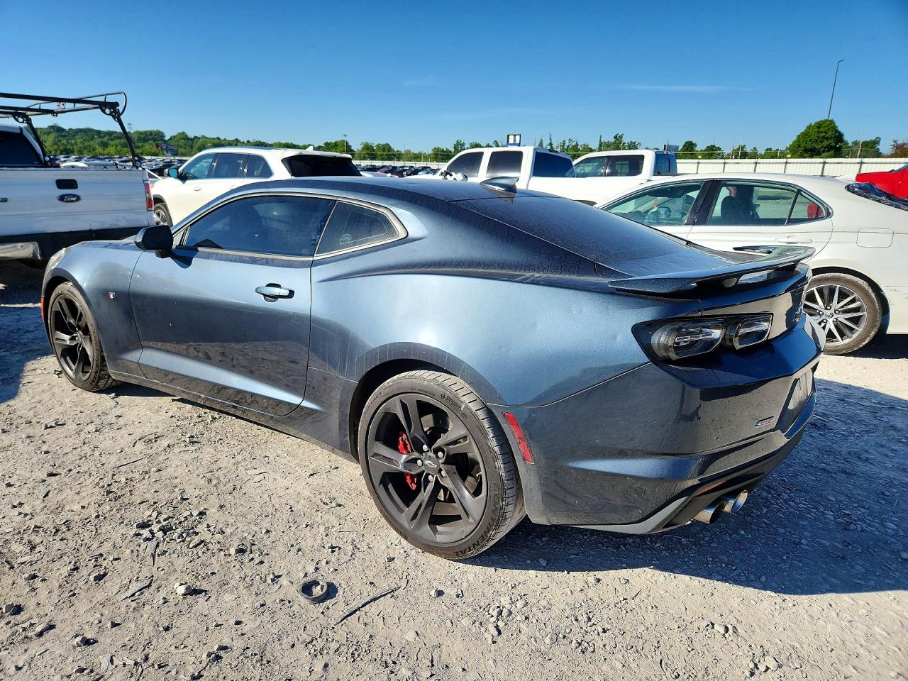 2022 Chevrolet Camaro Lt1 Gray vin: 1G1FF1R75N0100514