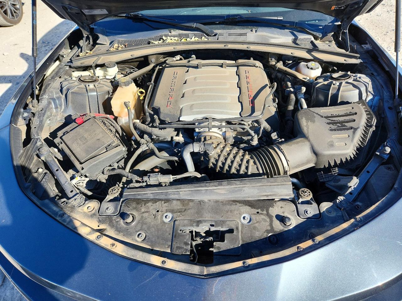 2022 Chevrolet Camaro Lt1 Gray vin: 1G1FF1R75N0100514
