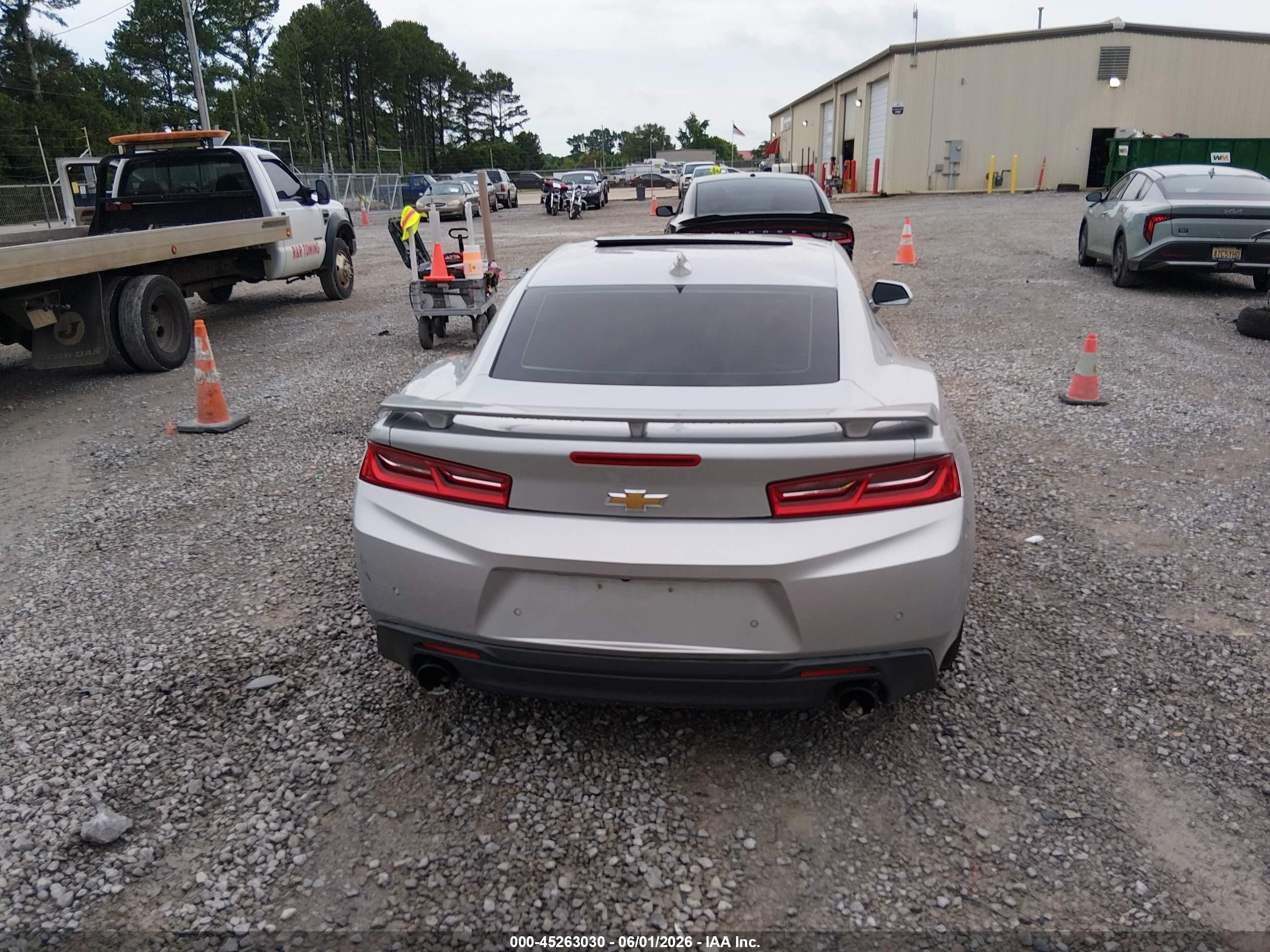 2018 Chevrolet Camaro 1ss Серебряный vin: 1G1FF1R76J0120491