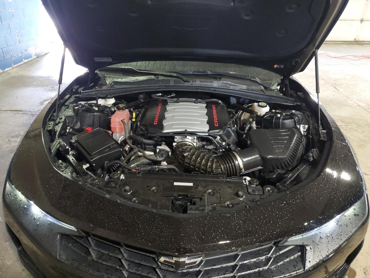 2022 Chevrolet Camaro Lt1 Black vin: 1G1FF1R76N0128435