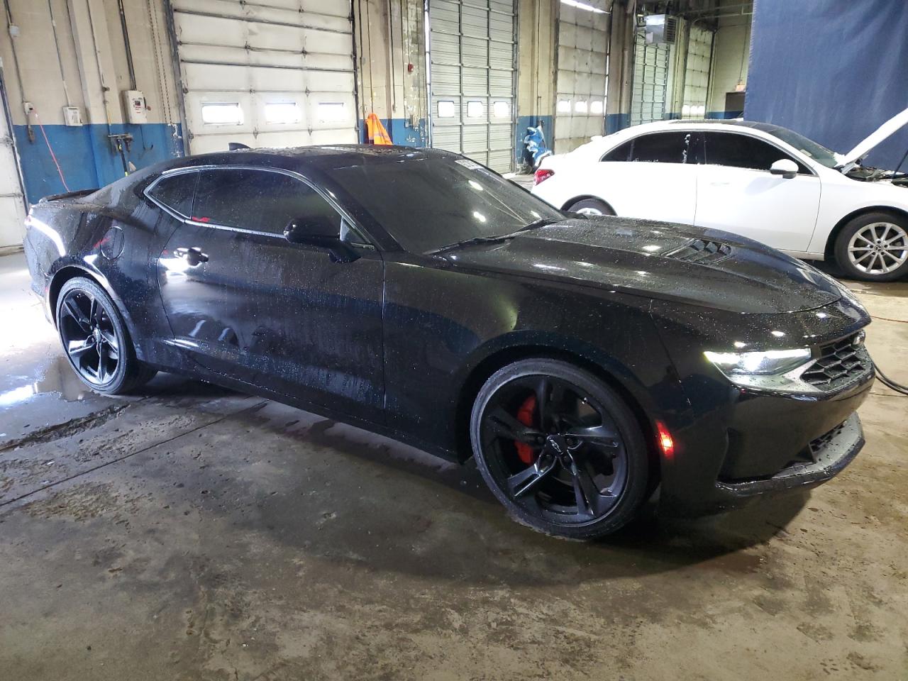 2022 Chevrolet Camaro Lt1 Black vin: 1G1FF1R76N0128435
