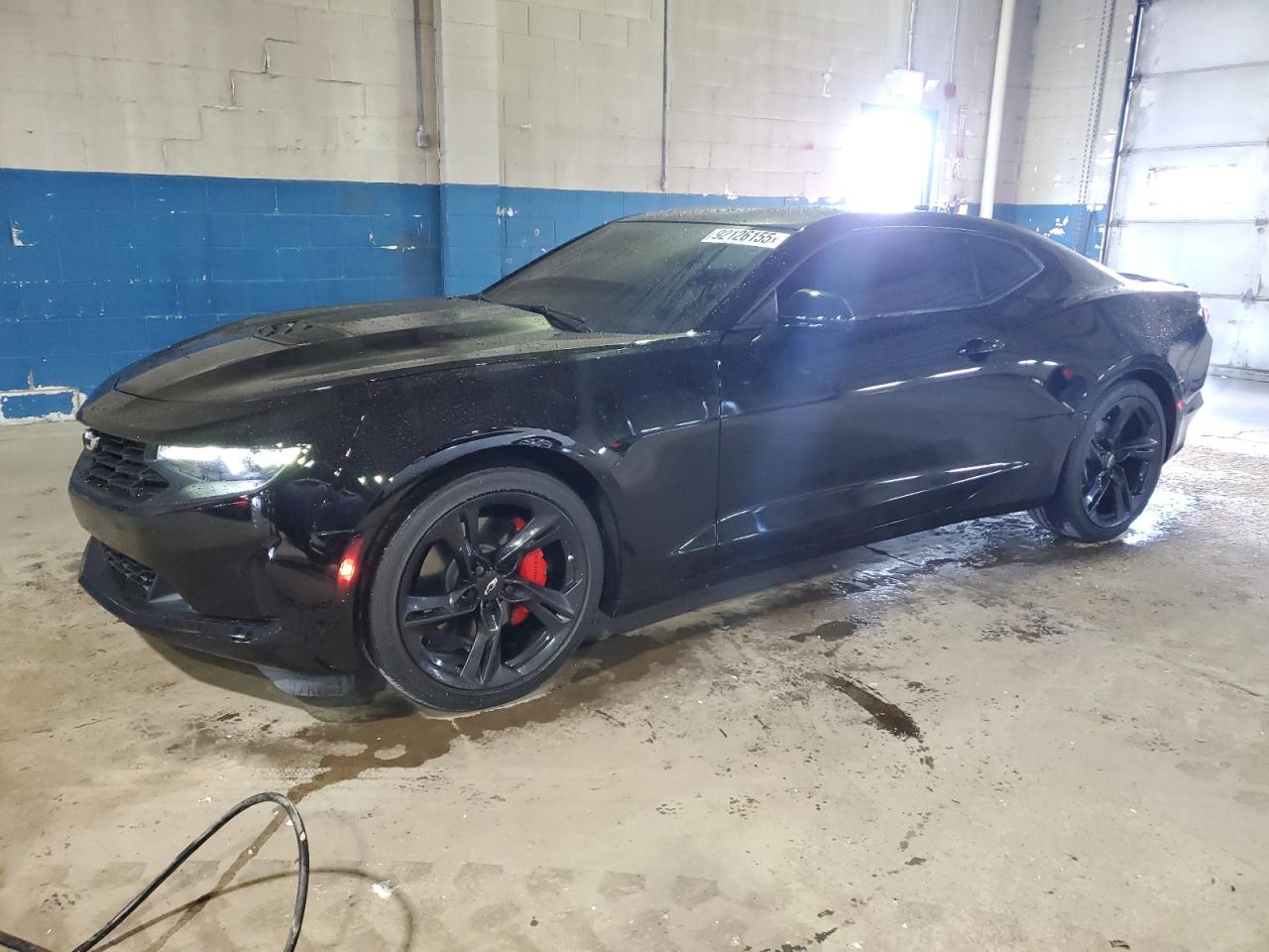 2022 Chevrolet Camaro Lt1 Black vin: 1G1FF1R76N0128435