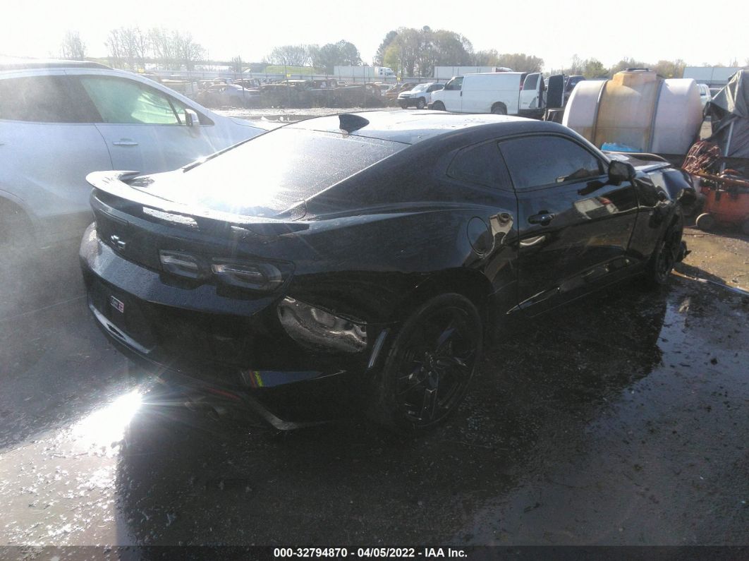 2020 Chevrolet Camaro 1ss Black vin: 1G1FF1R77L0100740