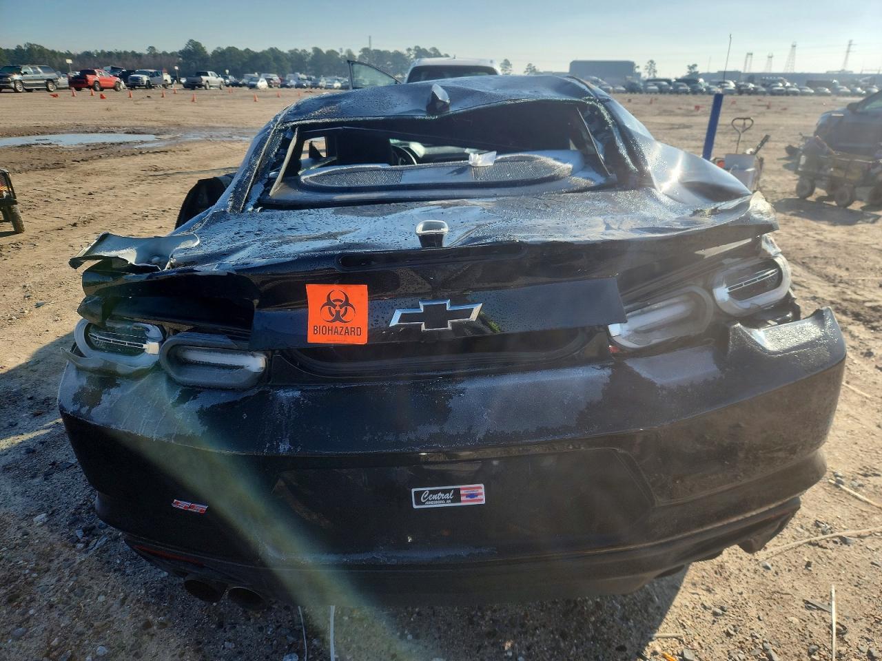 2020 Chevrolet Camaro Lz Black vin: 1G1FF1R77L0100740
