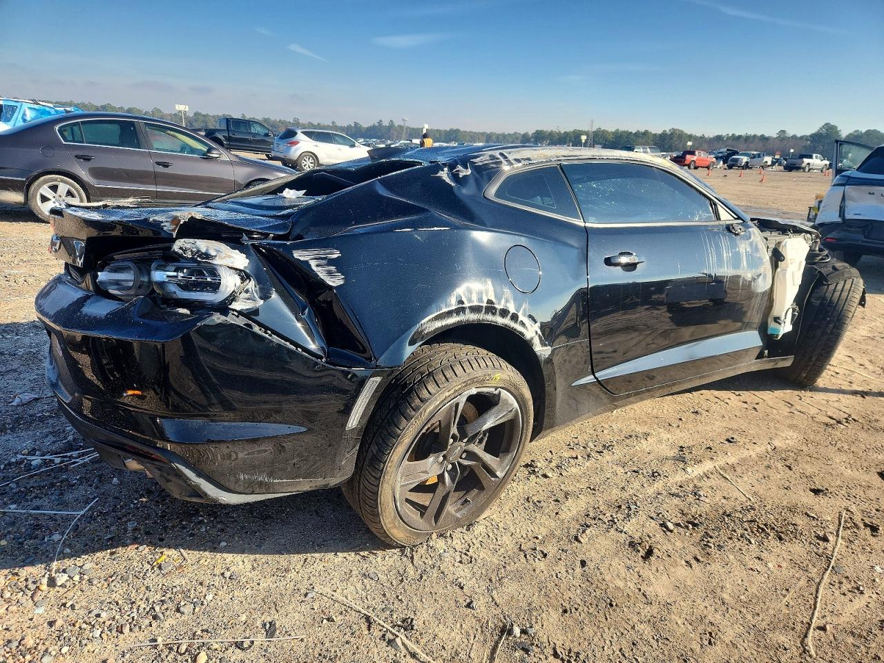 2020 Chevrolet Camaro Lz Black vin: 1G1FF1R77L0100740