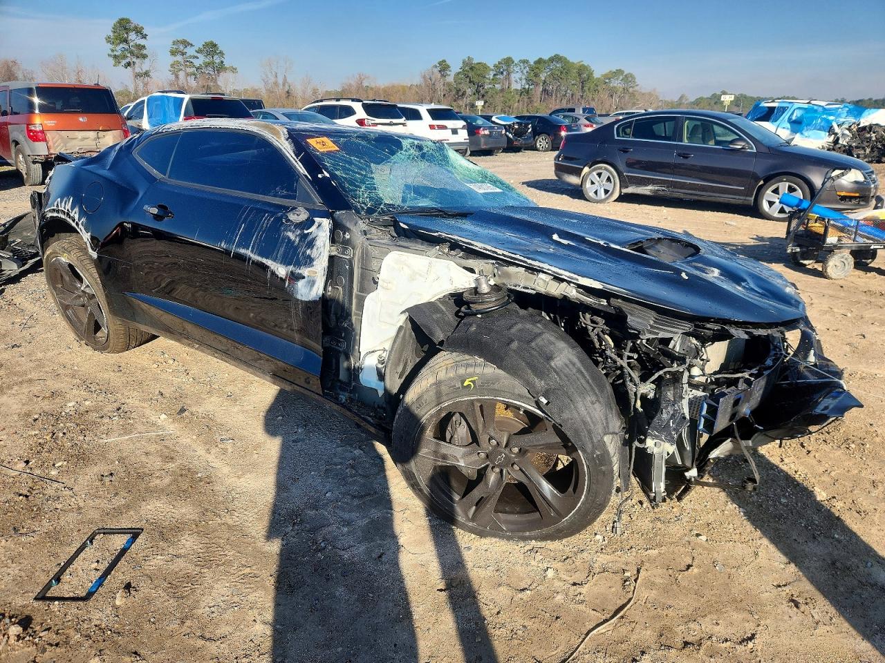 2020 Chevrolet Camaro Lz Black vin: 1G1FF1R77L0100740