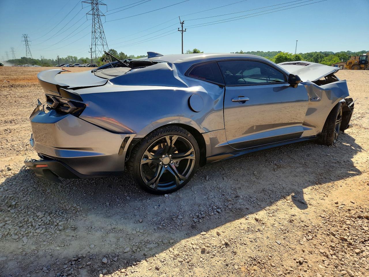 2021 Chevrolet Camaro Lz Серебряный vin: 1G1FF1R77M0123520