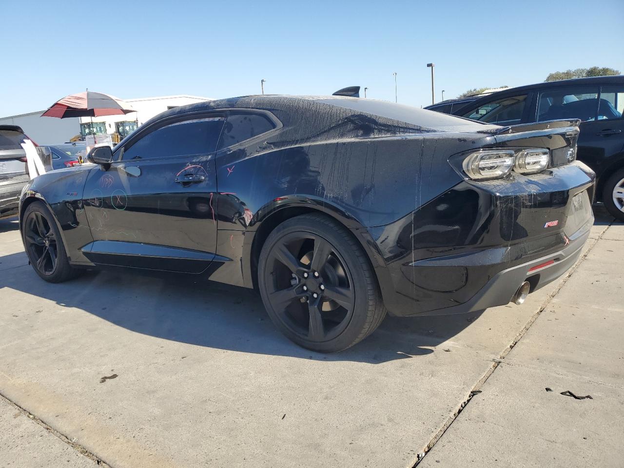 2022 Chevrolet Camaro Lt1 Black vin: 1G1FF1R77N0129741