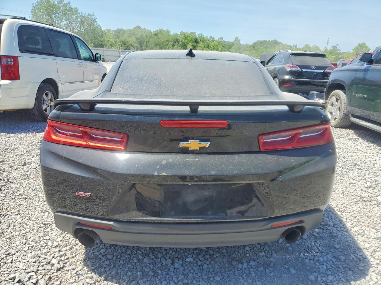 2018 Chevrolet Camaro Ss Black vin: 1G1FF1R78J0167361
