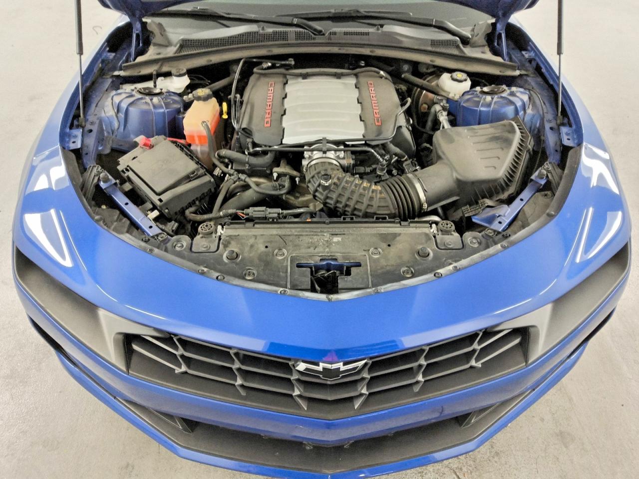 2022 Chevrolet Camaro Lt1 Синий vin: 1G1FF1R78N0134026