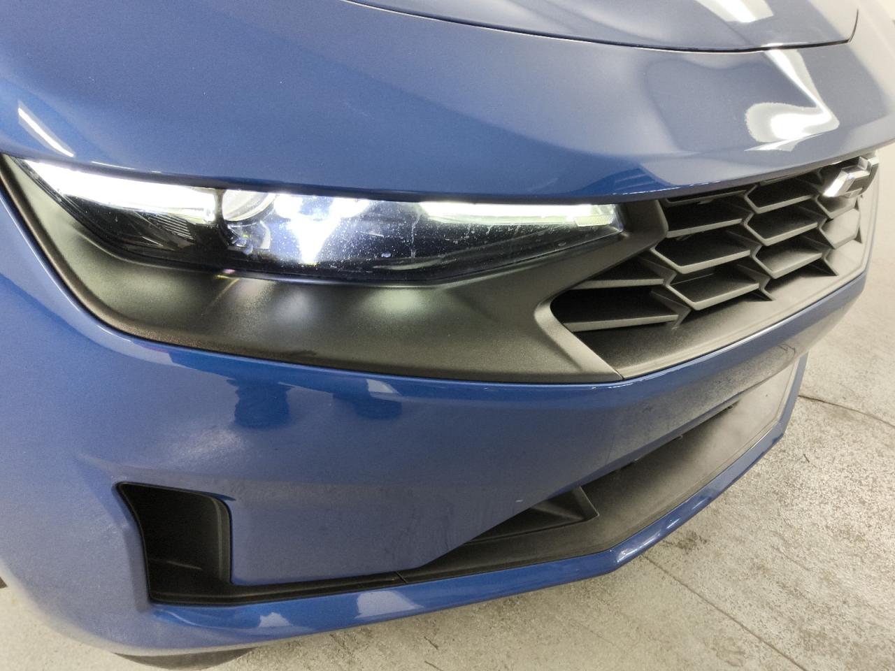 2022 Chevrolet Camaro Lt1 Синий vin: 1G1FF1R78N0134026 Damage: Grille, Multiple Scratches Heavy, 2