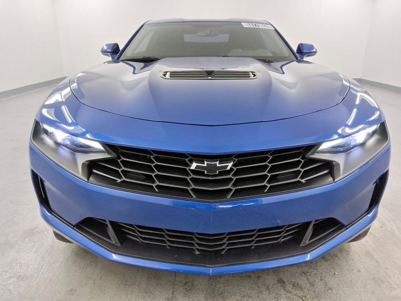 2022 Chevrolet Camaro Lt1 Синий vin: 1G1FF1R78N0134026