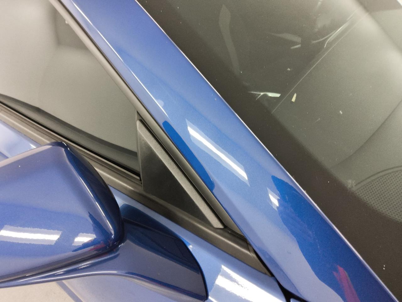 2022 Chevrolet Camaro Lt1 Синий vin: 1G1FF1R78N0134026 Damage: Right Drip Rail, Dent(S) W/ Paint Dmg, 1/2 To 1 Inch