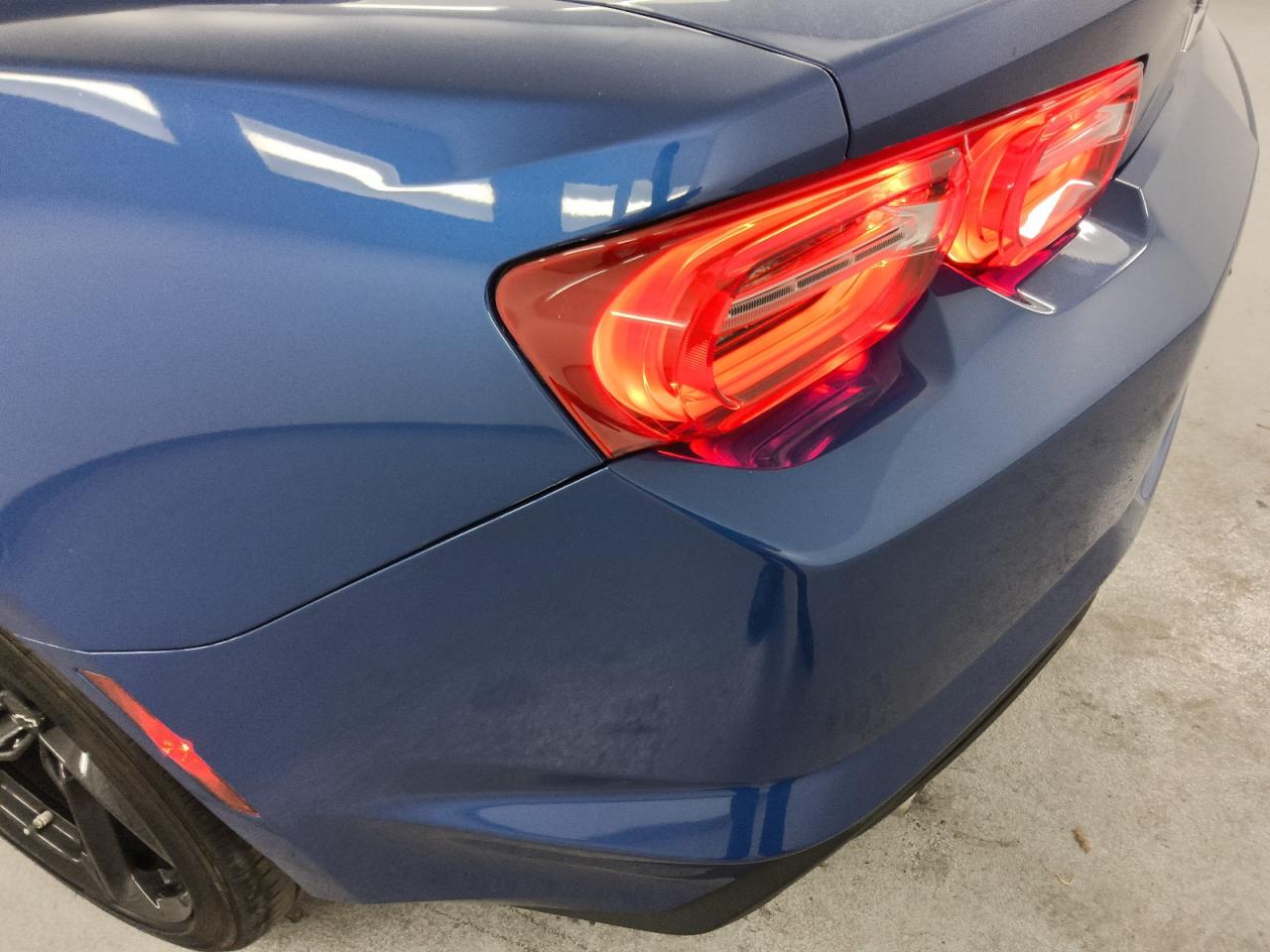 2022 Chevrolet Camaro Lt1 Синий vin: 1G1FF1R78N0134026 Damage: Rear Bumper, Previous Repair, Substandard Repair