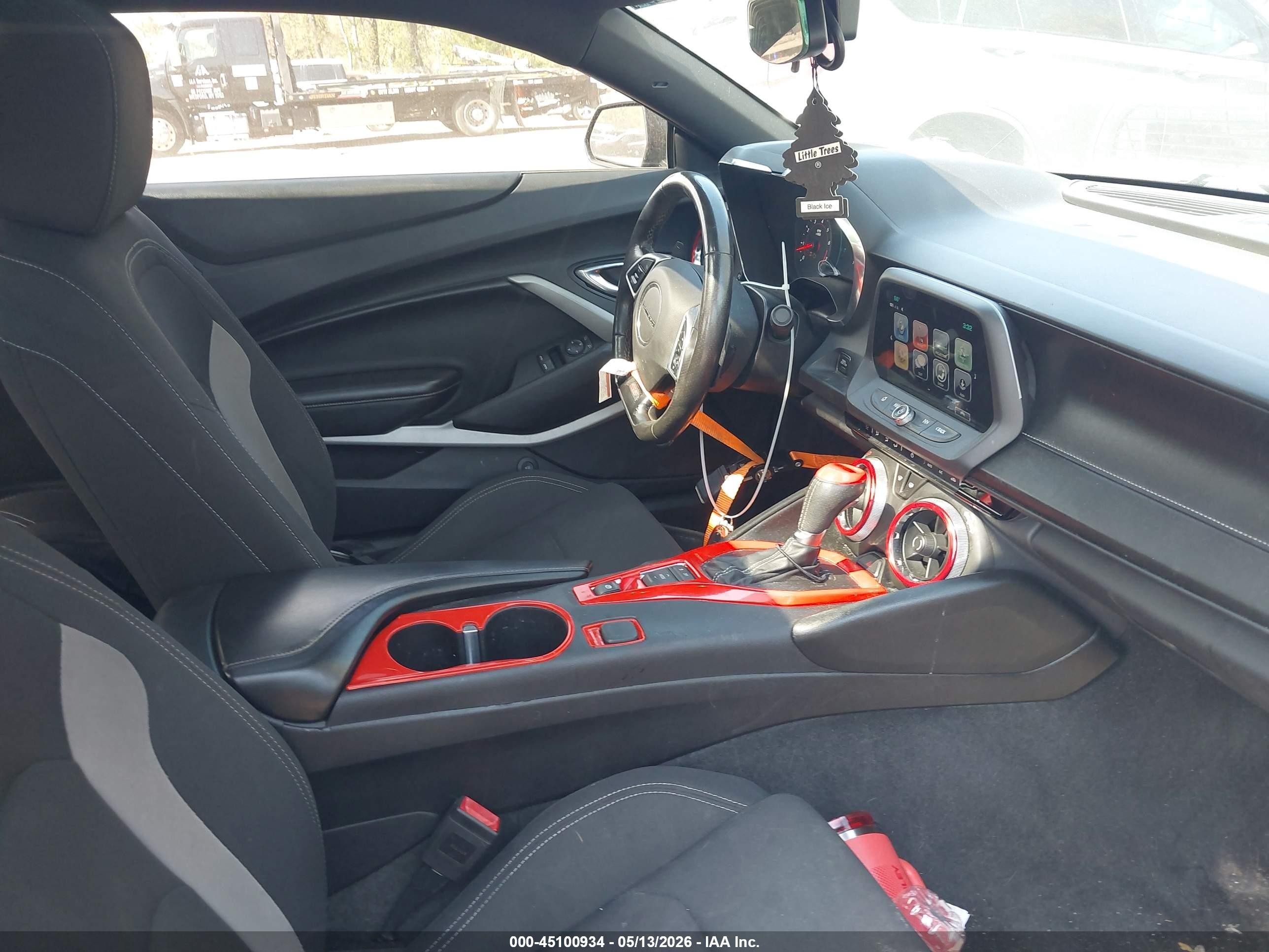2018 Chevrolet Camaro 1ss Черный vin: 1G1FF1R7XJ0190527