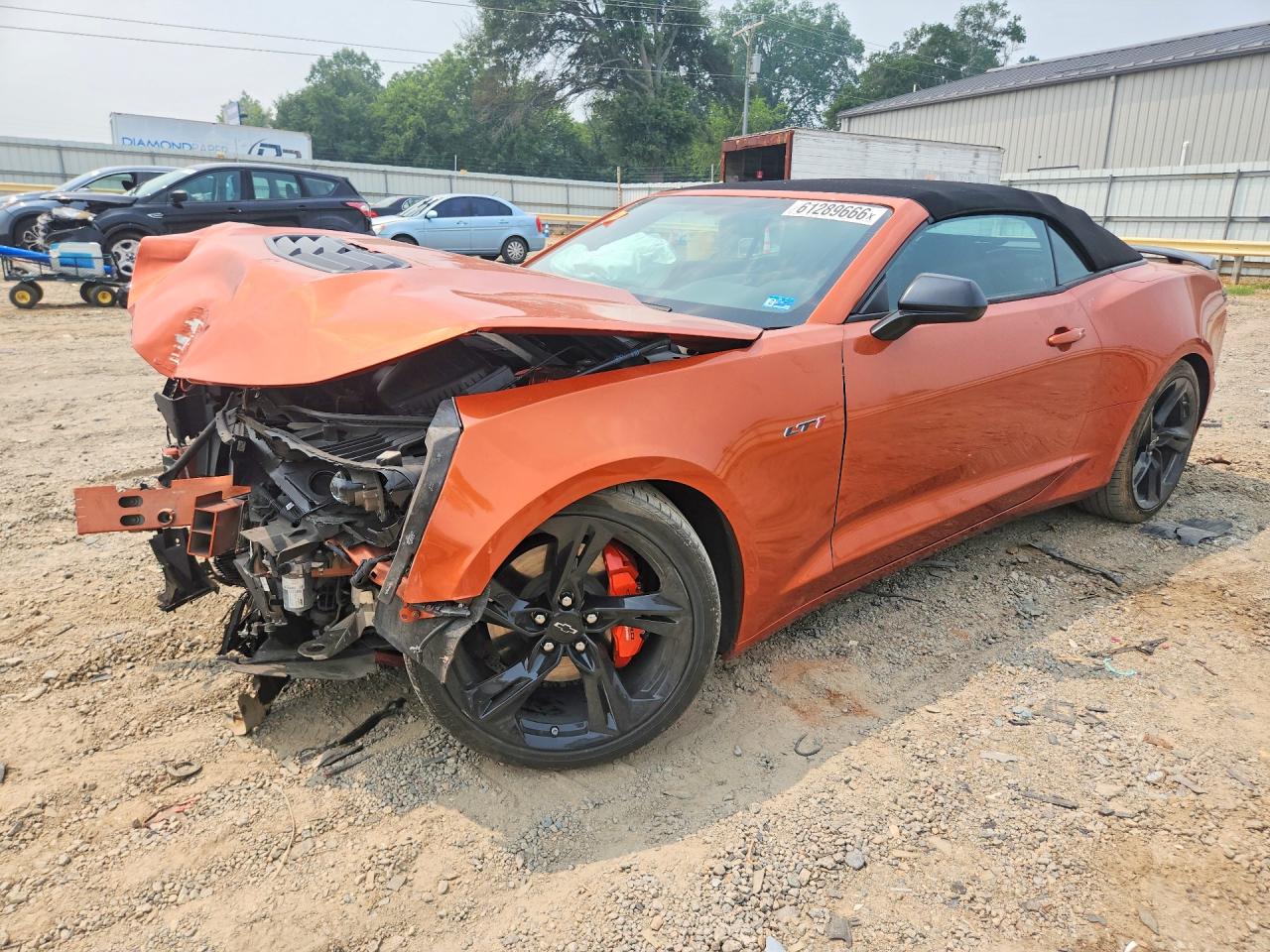 2023 Chevrolet Camaro Lt1 Orange vin: 1G1FF3D77P0159862