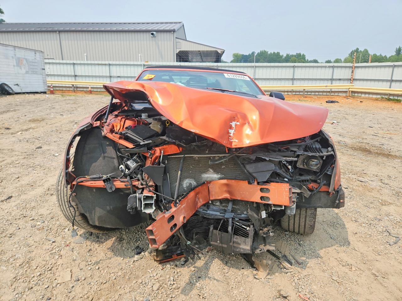 2023 Chevrolet Camaro Lt1 Orange vin: 1G1FF3D77P0159862