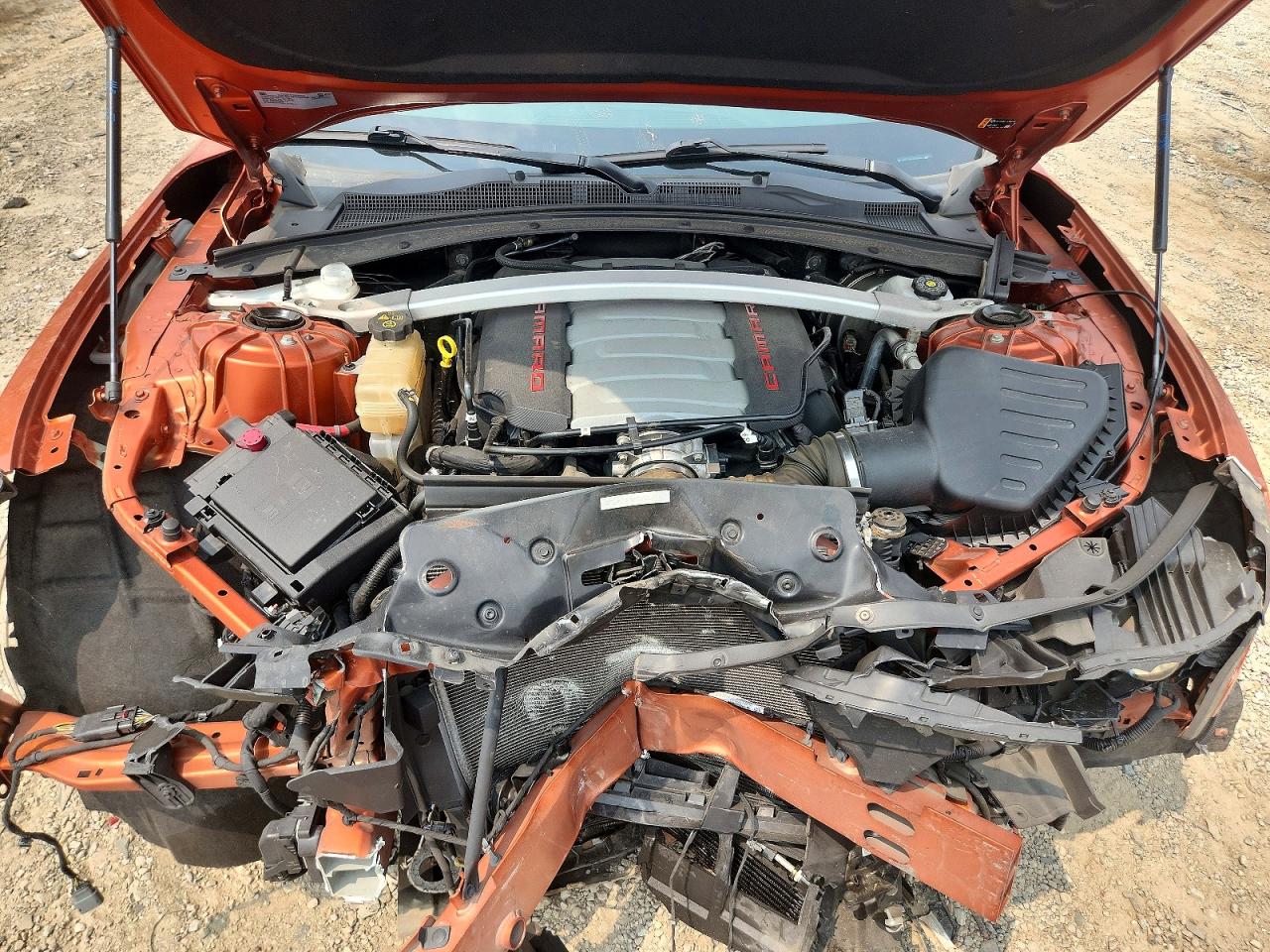 2023 Chevrolet Camaro Lt1 Orange vin: 1G1FF3D77P0159862