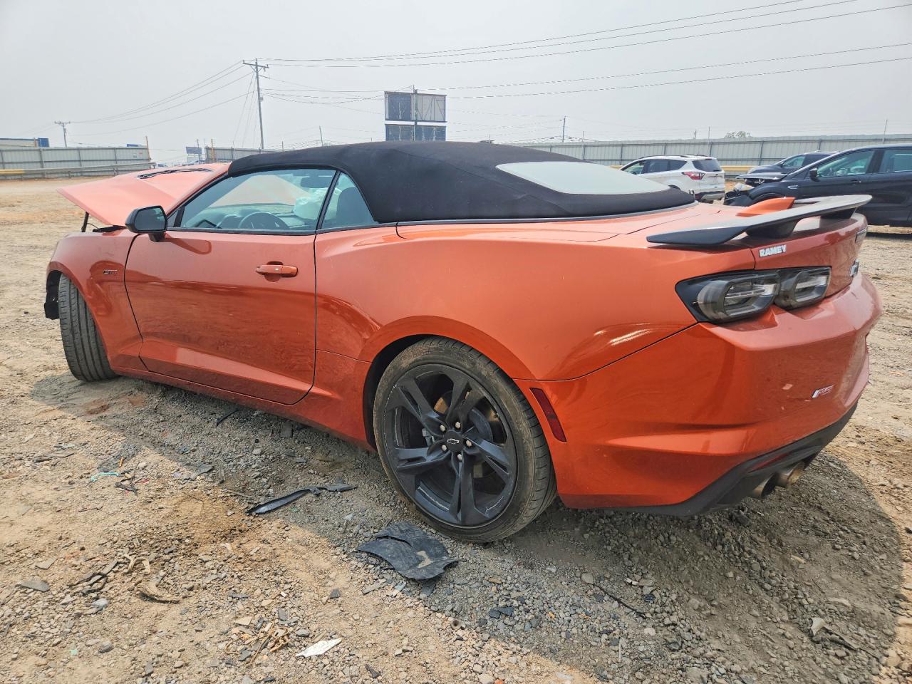 2023 Chevrolet Camaro Lt1 Orange vin: 1G1FF3D77P0159862