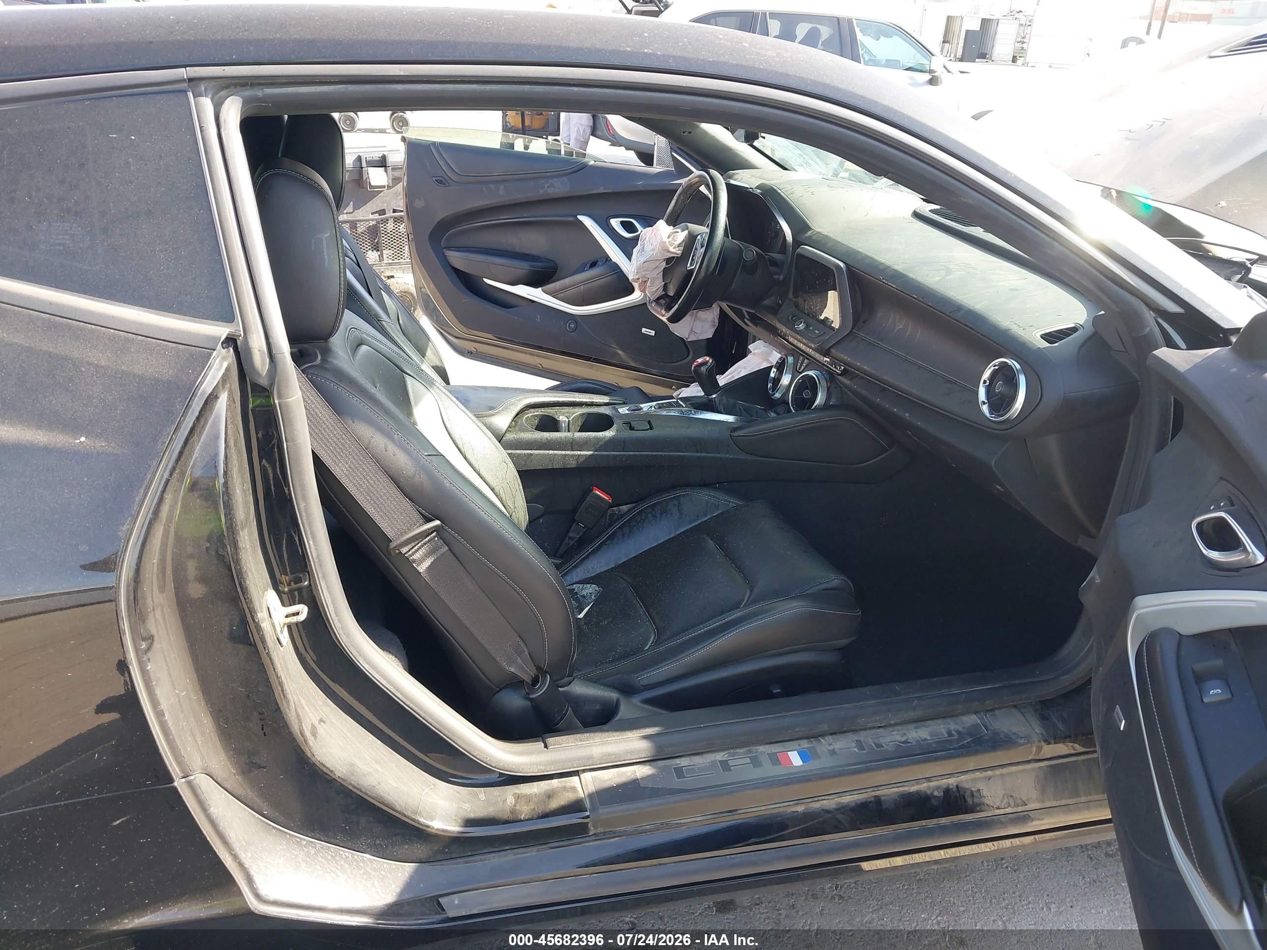 2022 Chevrolet Camaro Rwd  2ss Black vin: 1G1FG1R77N0102018